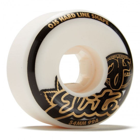 OJ Gördeszka Kerék Elite Hard Line 99A White; 55MM