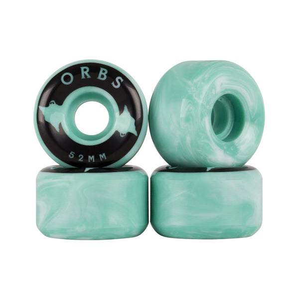 ORBS Gördeszka Kerék Specters Swirls Teal 99A; 52 MM