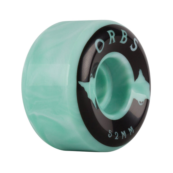 ORBS Gördeszka Kerék Specters Swirls Teal 99A; 52 MM