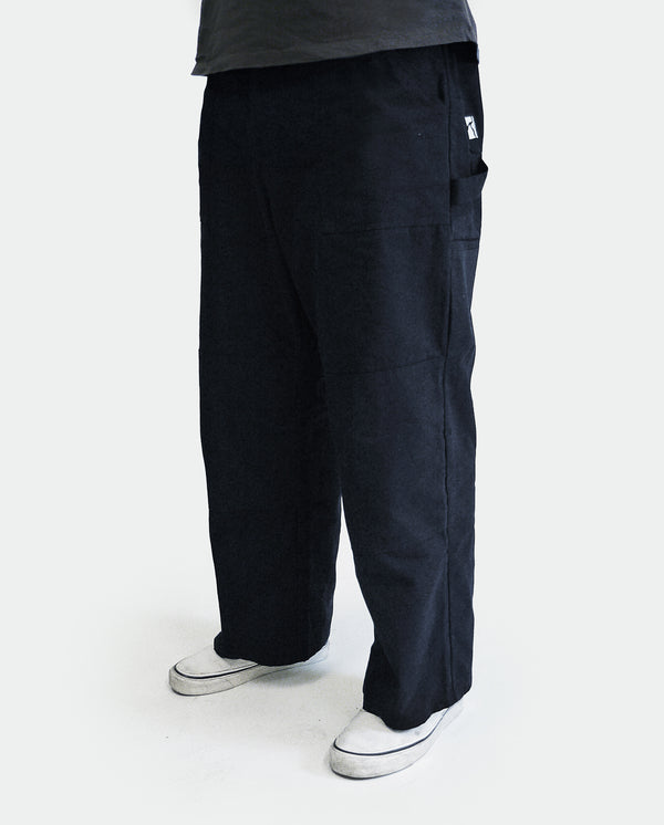POETIC COLLECTIVE Sculptor Pants Black Canvas