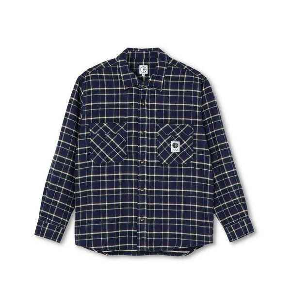 POLAR Flannel Shirt Rich Navy