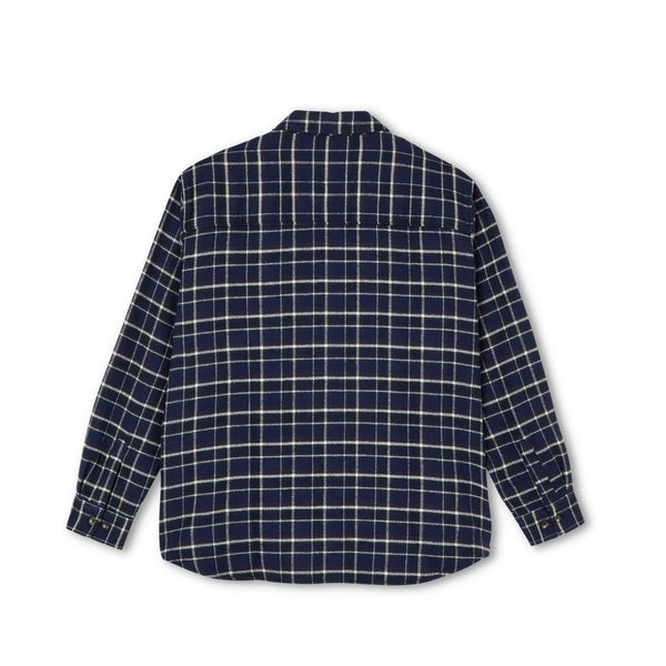 POLAR Flannel Shirt Rich Navy