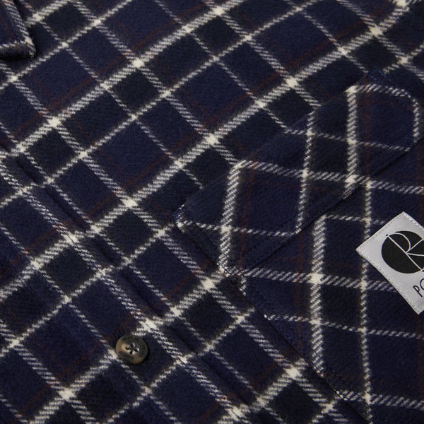 POLAR Flannel Shirt Rich Navy