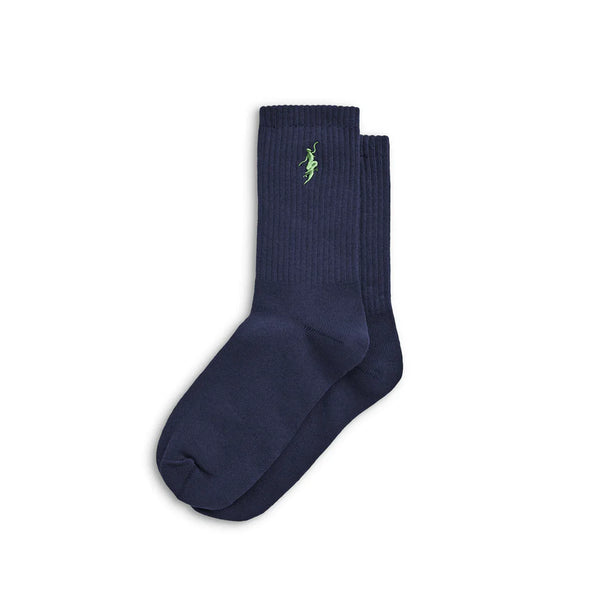 POLAR No Comply Socks Navy/Sage
