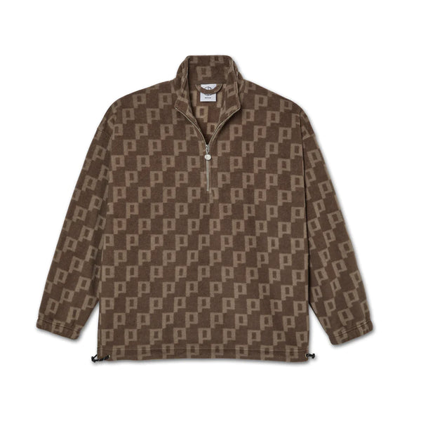 POLAR P Fleece Pullover Light Brown