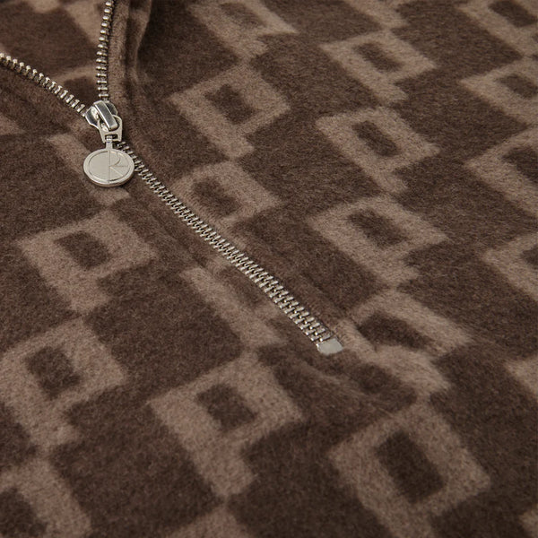POLAR P Fleece Pullover Light Brown