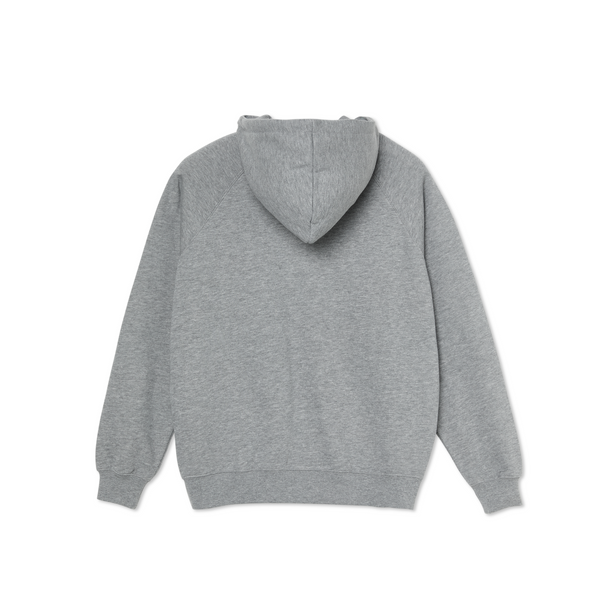 POLAR Default Zip Hoodie Heather Grey