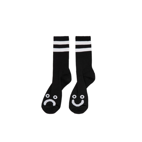 POLAR Happy Sad Socks Black