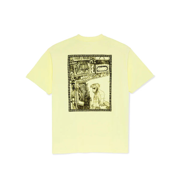 POLAR Gorilla King Tee Pale Yellow