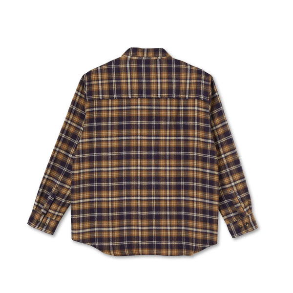 POLAR Flannel Shirt Plum
