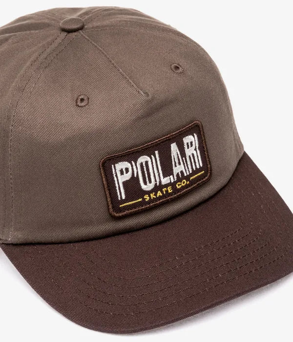 Polar Earthquake Patch Cap Brown