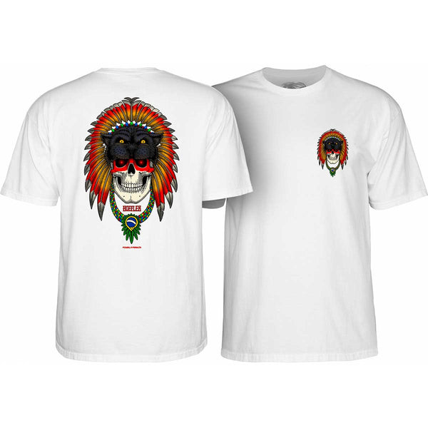 POWELL PERALTA KELVIN HOEFLER SKULL TEE POWDER WHITE