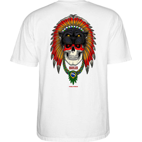 POWELL PERALTA KELVIN HOEFLER SKULL TEE POWDER WHITE