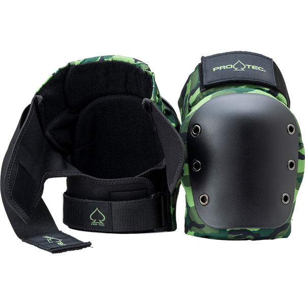 PRO-TEC Pads Street Knee Pad Open Back Camo