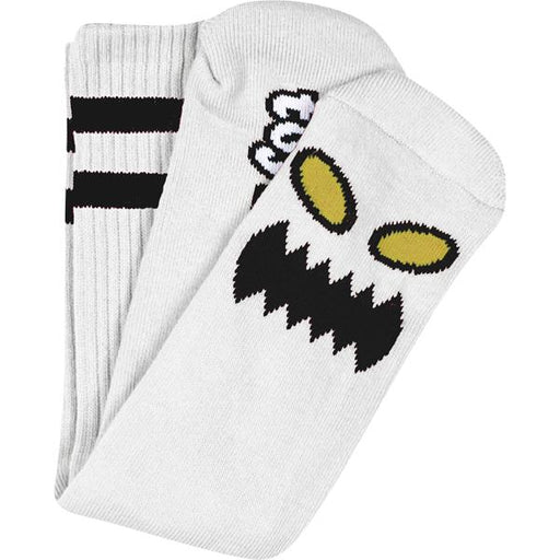 Toy-Machine Monster-Face Socks White