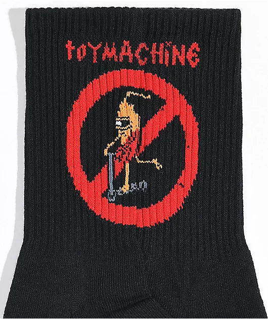 Toy-Machine No Scooter Socks Black