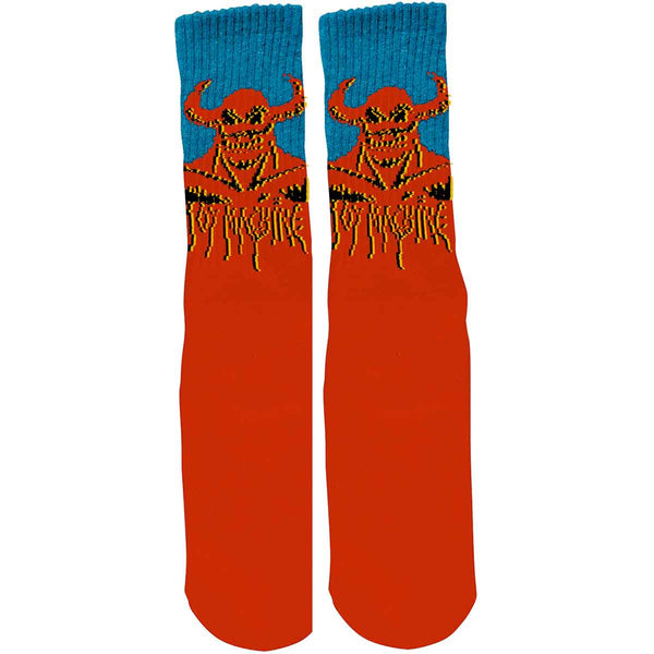 Toy-Machine Hell Monster Crew Socks Red