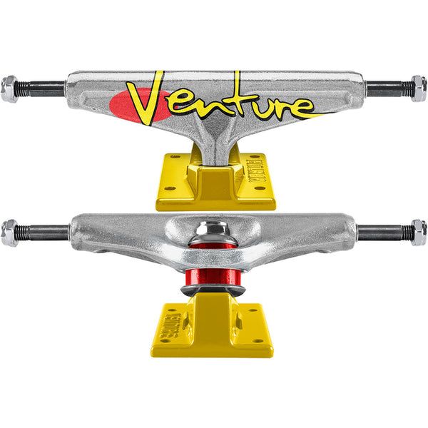 VENTURE 92 FULL BLEED TRUCKS POL YELLOW HIGH; 5.6"