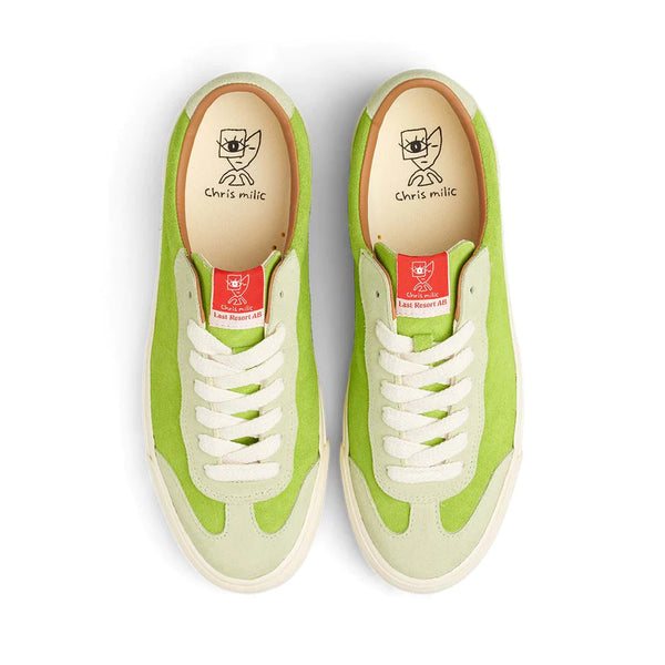 LASTRESORT AB VM004 Milic Suede Lo Duo Green/White