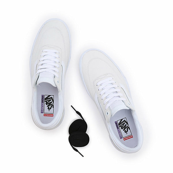 VANS GILBERT CROCKET LEATHER WHITE WHITE