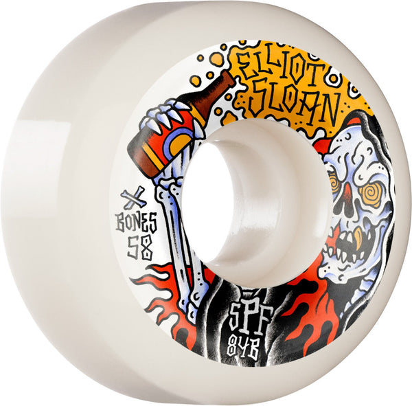 BONES Gördeszka Kerék SPF SLOAN HAMMERED P5 SIDECUT 84B; 58MM