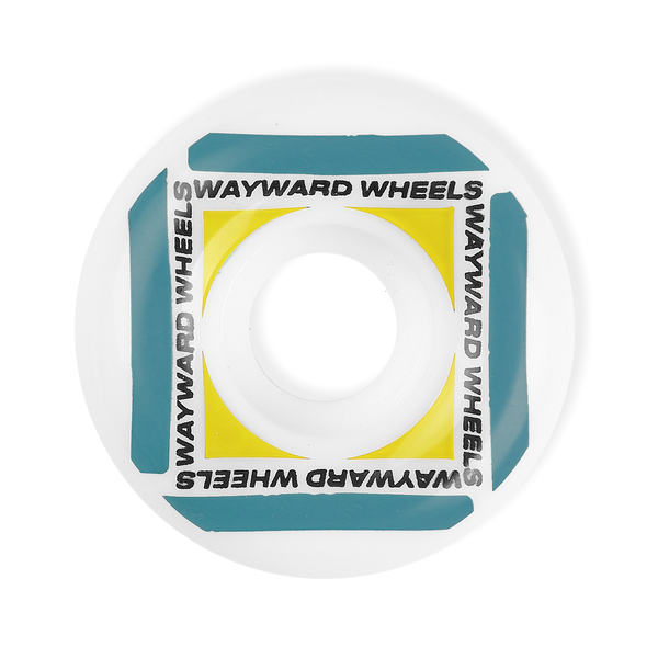 WAYWARD Gördeszka Kerék Waypoint White/Teal; 53 MM