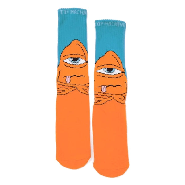 Toy-Machine Bored Sect Crew Socks Blue