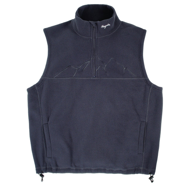 Magenta Mtn Sleeveless Fleece Dark Navy