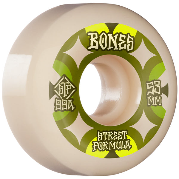 BONES RETROS STF V5 SIDECUT 99A Gördeszka Kerék; 53MM