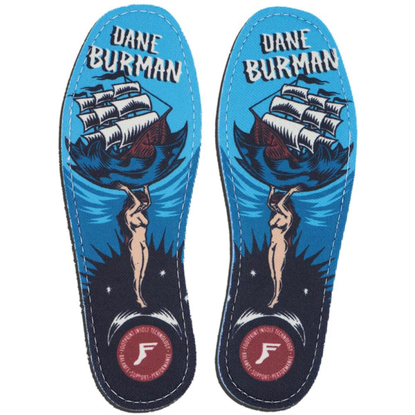 Footprint Talpbetét Insoles Flat 7 mm Dane Burman Atlas