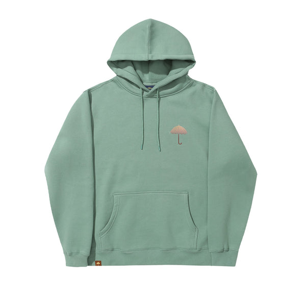 HÉLAS DEGRADE HOODIE KHAKI GREEN