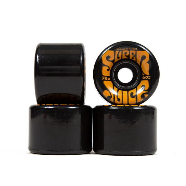 OJ Soft Wheels Super Juice 78a Black; 60MM