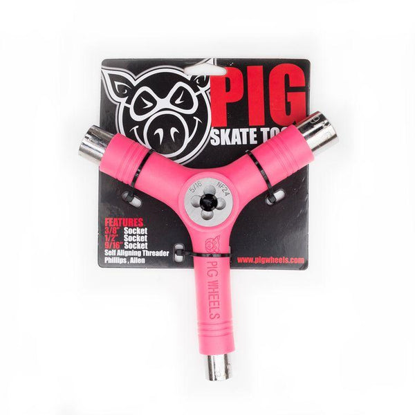 Pig 4in1 Skate Tool Pink