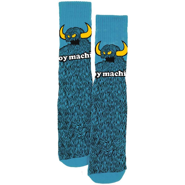 Toy-Machine Furry Monster Socks Blue
