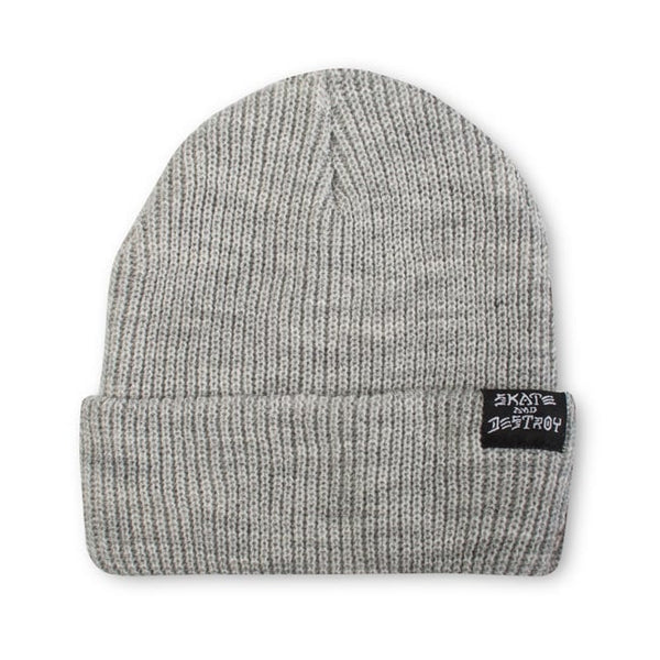 Thrasher Skate And Destroy/Skategoat Beanie Grey