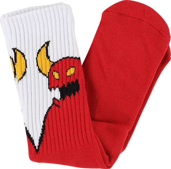 Toy-Machine Sketchy Monster Socks Red