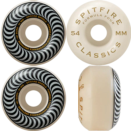 Spitfire Gördeszka Kerék FORMULA FOUR CLASSIC SILVER 97D; 54MM