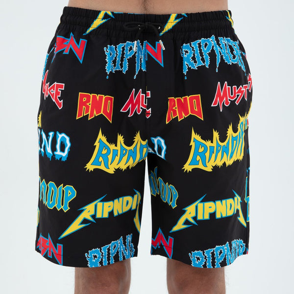 RIPNDIP Rock Nerm Swim Shorts Black