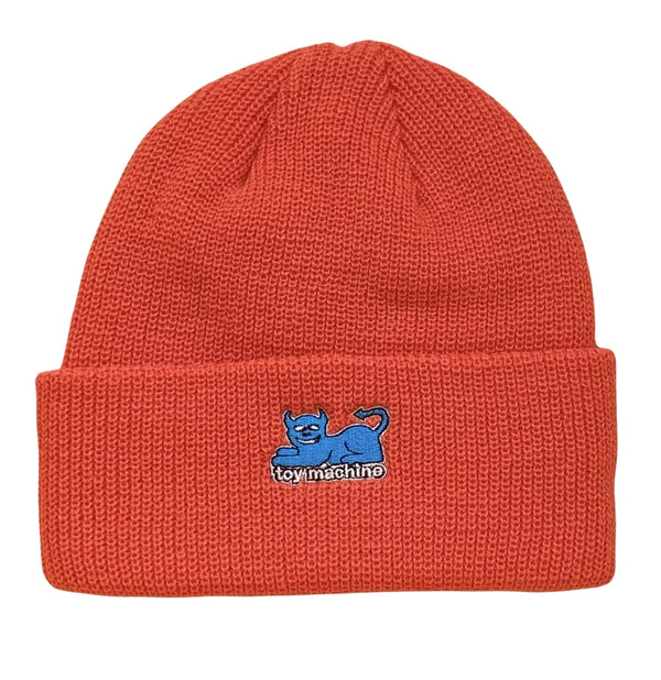 Toy-Machine Devil Cat Dock Beanie Red