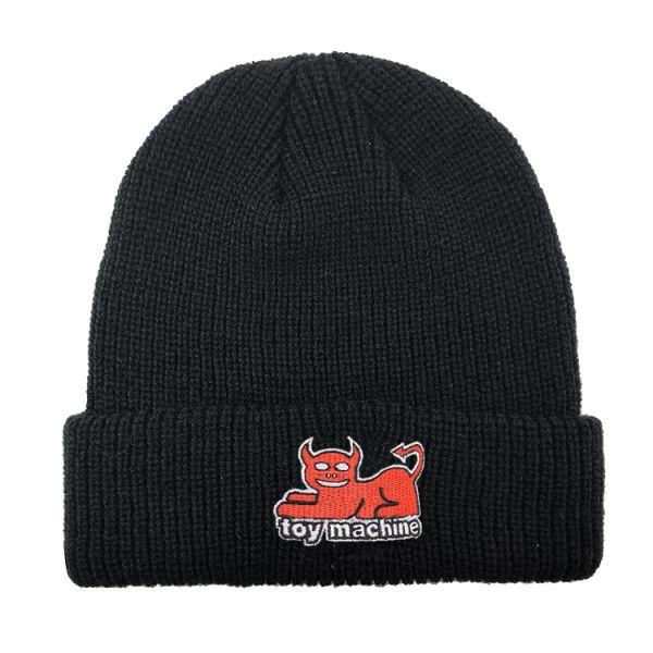 Toy-Machine Devil Cat Dock Beanie Black