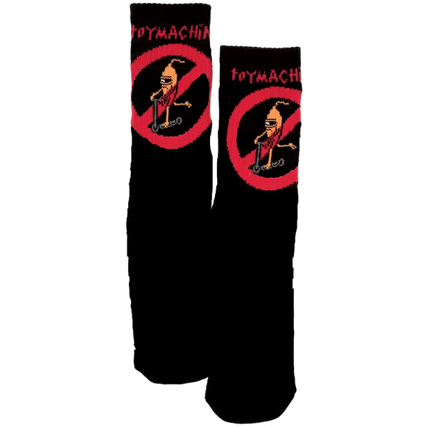 Toy-Machine No Scooter Socks Black
