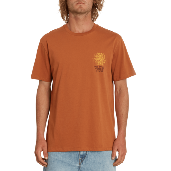 VOLCOM RENAISSANCE BSC SS TEE MOCHA