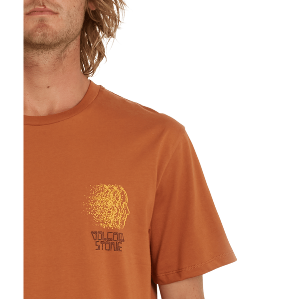 VOLCOM RENAISSANCE BSC SS TEE MOCHA