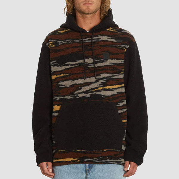 VOLCOM ISO91 HOODIE BARK BROWN