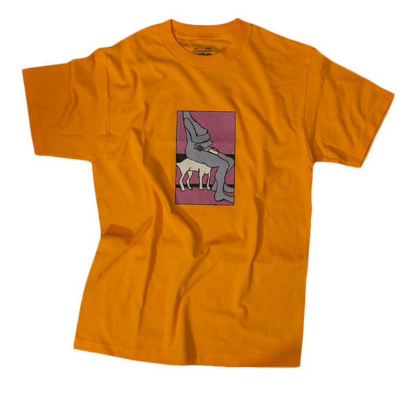 Itt A Netti X Medium Ragaszkodás Tee ORANGE